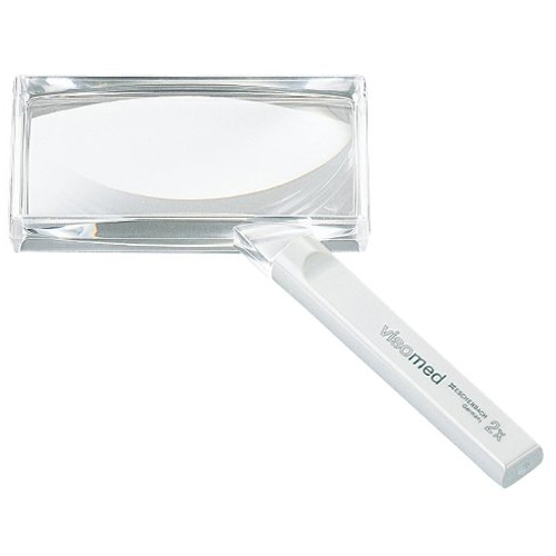 2.25X / 5D Eschenbach Visomed Hand-Held Magnifier - 80 x 40mm - Click Image to Close